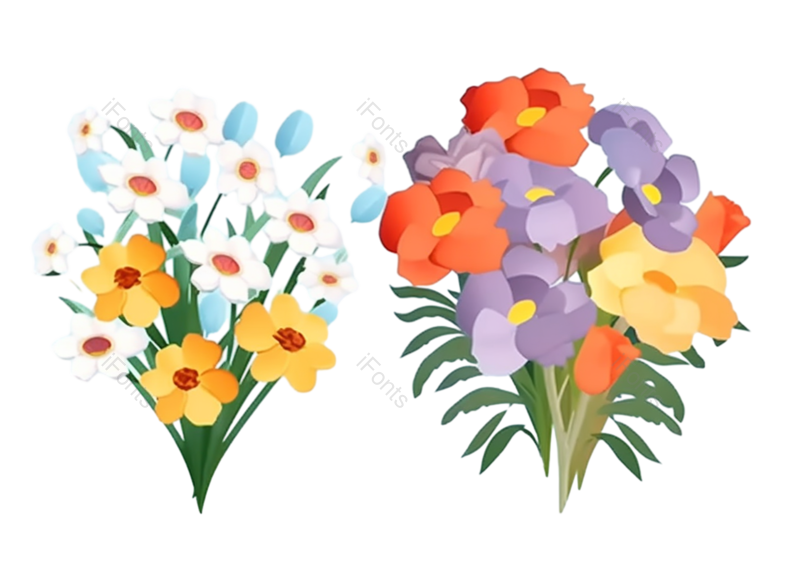 母亲节图片,父亲节元素,请柬PNG,红色的花免抠素材